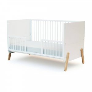 Barrière de lit bébé festive blanc 140cm At4
