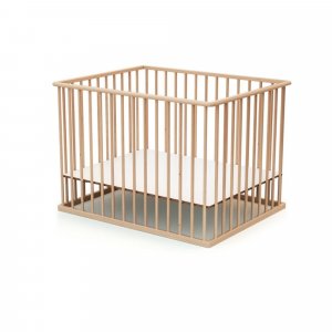 Parc bébé 70x100 cm webaby hêtre verni At4