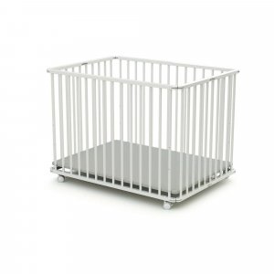 Parc pliant webaby blanc et gris 70x100 At4