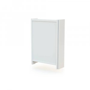 Table à langer murale essentiel blanc avec matelas a langer At4