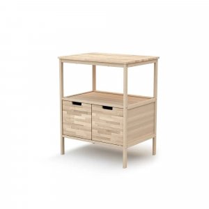 Meuble à langer essentiel hêtre brut At4
