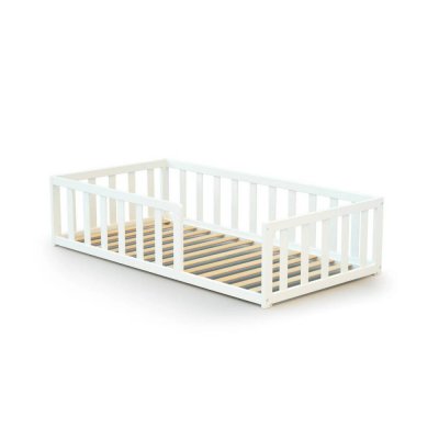 Lit au sol webaby blanc 70x140 cm