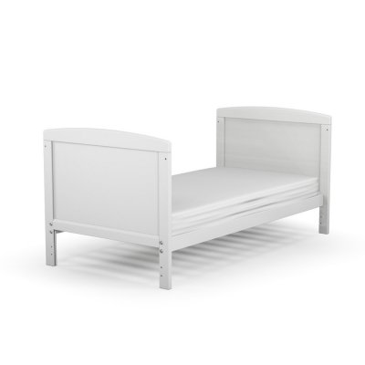Lit bébé évolutif 60 x 120 cm essentiel blanc