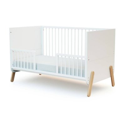 Barrière de lit bébé festive blanc 140cm