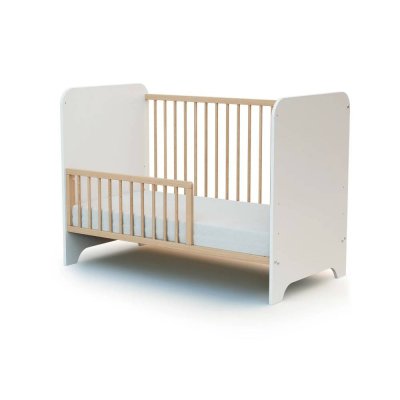 Barrière de lit bébé festive hêtre verni 120cm