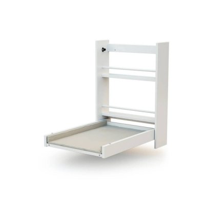 Table à langer murale essentiel blanc avec matelas a langer