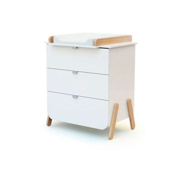 Grande chambre pirate 3 tiroirs blanc At4