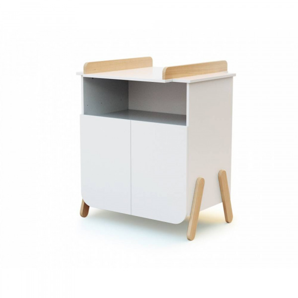 Chambre duo pirate lit évolutif 60x120 cm + meuble à langer At4