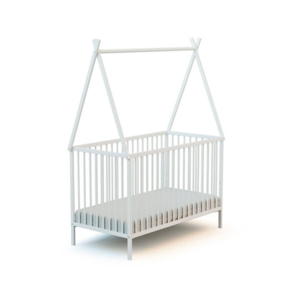 Lit bébé à barreaux tipi webaby 60 x 120 cm At4