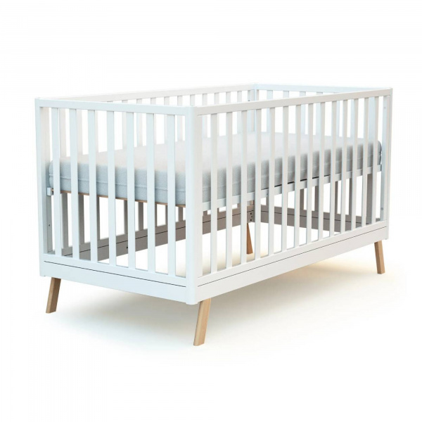 Lit évolutif confort 70x140cm blanc At4