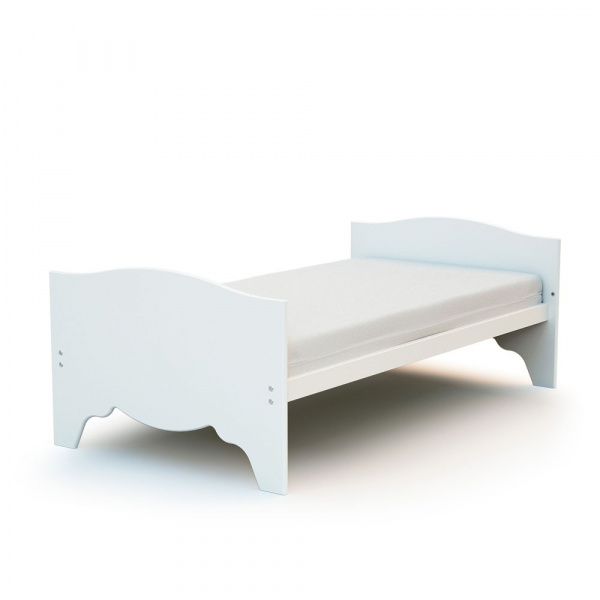 Lit évolutif 70x140 cm marelle blanc At4