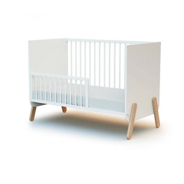 Barrière de lit bébé festive blanc 120cm At4