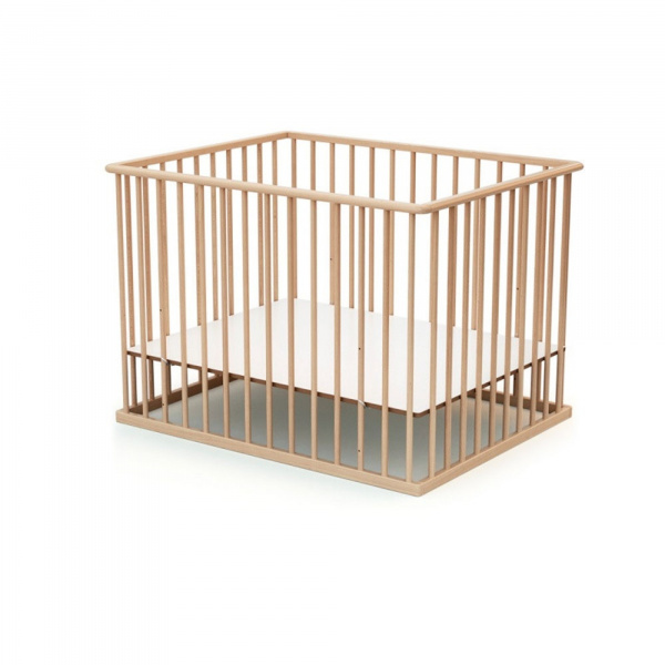 Parc bébé 70x100 cm webaby hêtre verni At4