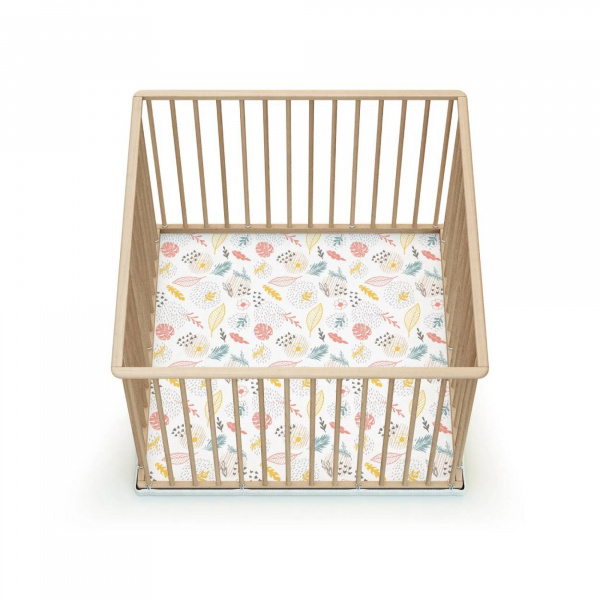 Parc fixe 100x100 hêtre brut At4