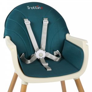 Chaise haute lorentz cobalt Trottine