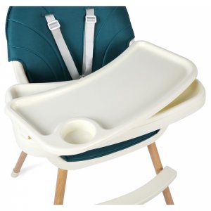 Chaise haute lorentz cobalt Trottine