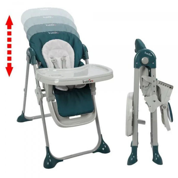 Chaise haute faraday 3 cobalt Trottine