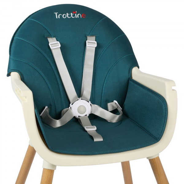 Chaise haute lorentz cobalt Trottine