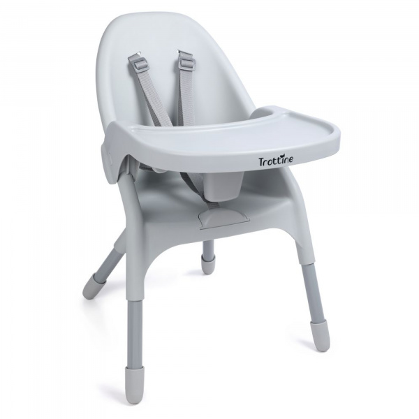 Chaise haute agap grey Trottine