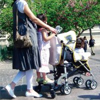 marche pied poussette hauck