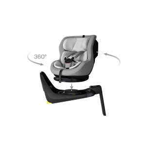 Siège auto i-size elm 360 light grey Thule