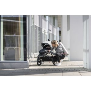 Nid d'ange newborn noir pour poussette thule Thule