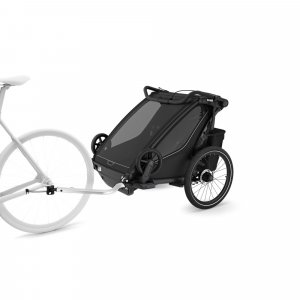 Pack remorque vélo chariot sport 2 black + assise pour nouveau-né infant sling Thule