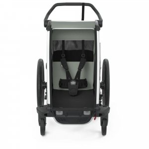 Pack remorque vélo chariot lite 1 agave + assise pour nouveau-né infant sling + kit jogging Thule