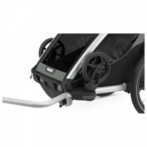 Pack remorque vélo chariot lite 1 agave + assise pour nouveau-né infant sling + kit jogging Thule