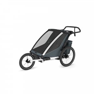 Pack remorque vélo chariot cross 2 + assise pour nouveau-né infant sling + kit jogging Thule