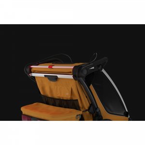 Pack remorque vélo chariot sport 1 natural gold + assise pour nouveau-né infant sling Thule