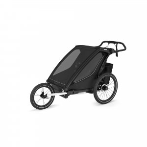 Pack remorque vélo chariot sport 2 black + assise pour nouveau-né infant sling + kit jogging Thule