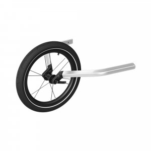 Pack remorque vélo chariot sport 2 natural gold + assise pour nouveau-né infant sling + kit jogging Thule