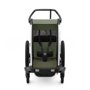 Remorque pour vélo chariot lite 1 place vintage green - génération 3 Thule