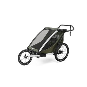 Remorque pour vélo chariot lite 2 places vintage green - génération 3 Thule