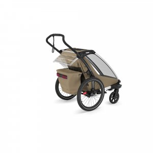 Remorque pour vélo chariot cross 1 faded khaki Thule