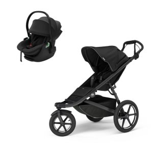 Poussette duo urban glide 3 black + siège auto maple black Thule