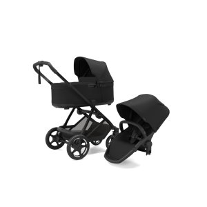 Poussette duo charm avec nacelle black Thule