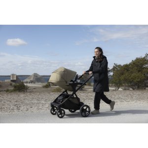 Poussette duo charm avec nacelle faded khaki Thule