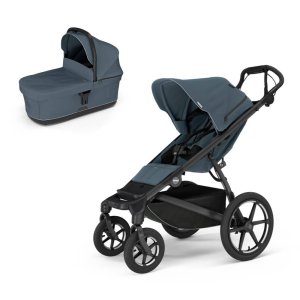 Poussette duo urban glide 4 + nacelle urban glide dark slate Thule