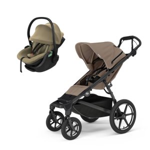 Poussette duo urban glide 4 + siège auto maple Thule