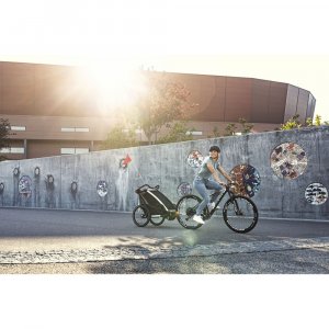 Remorque pour vélo chariot lite 2 agave Thule
