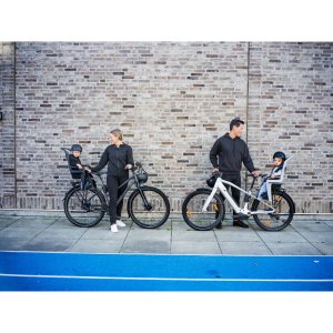 Siège vélo arrière sur cadre ridealong 2 dark gray Thule