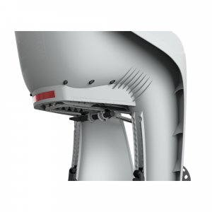 Siège de vélo arrière ridealong lite 2 light gray Thule