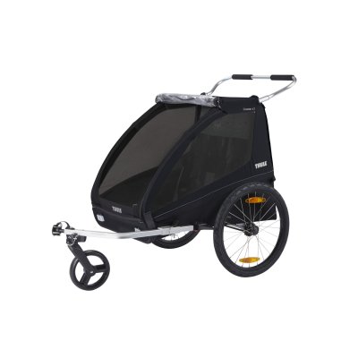 Remorque à vélo pour enfant coaster xt black