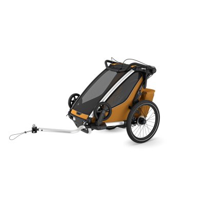 Remorque pour vélo chariot sport 1 natural gold