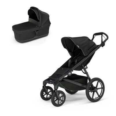 Poussette duo urban glide 4 black + nacelle urban glide black