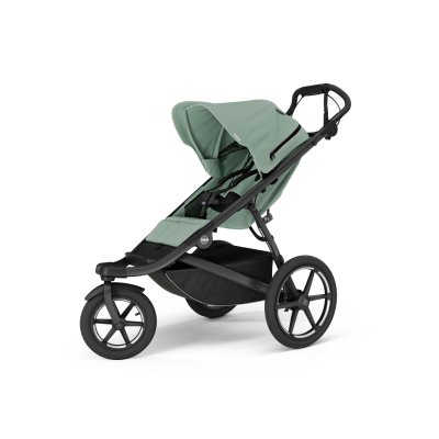 Poussette trio urban glide 3 mist green + siège auto maple + nacelle urban glide black