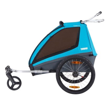 Remorque pour vélo coaster 2 xt blue