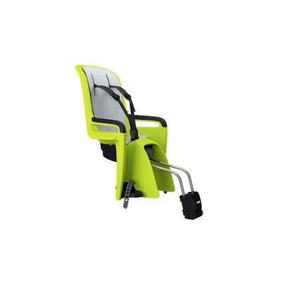 Siège vélo arrière sur cadre ridealong 2 zen lime